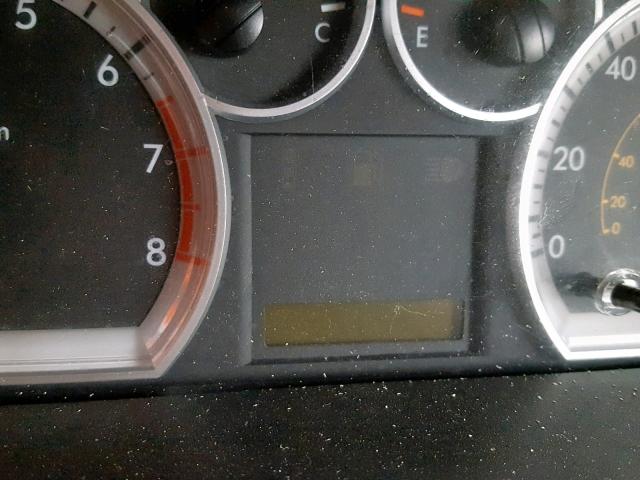 KL1TD66E09B300363 - 2009 CHEVROLET AVEO LS RED photo 8