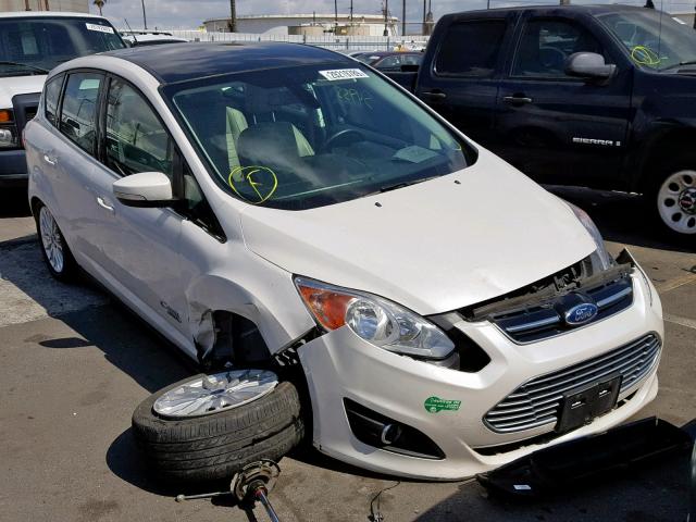 1FADP5CU4FL114931 - 2015 FORD C-MAX PREM WHITE photo 1