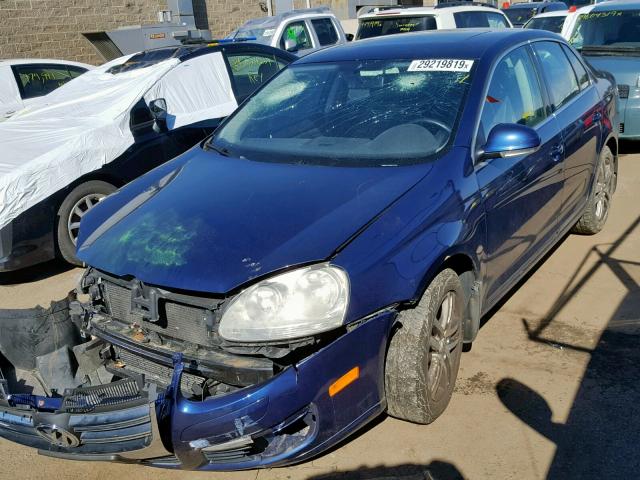 3VWSG71KX6M722799 - 2006 VOLKSWAGEN JETTA 2.5 BLUE photo 2