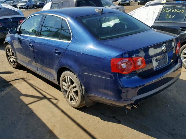 3VWSG71KX6M722799 - 2006 VOLKSWAGEN JETTA 2.5 BLUE photo 3