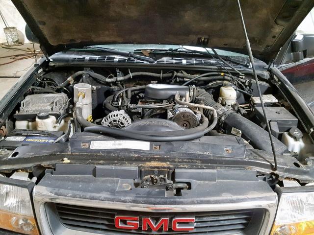 1GTDT13X73K144726 - 2003 GMC SONOMA BLACK photo 7