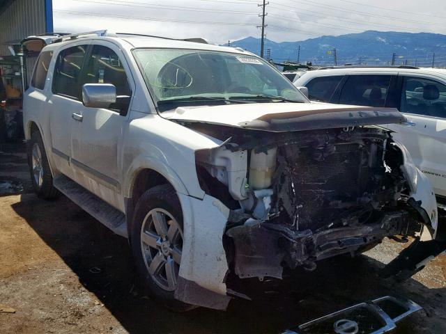 5N1BA0NC7EN612176 - 2014 NISSAN ARMADA SV WHITE photo 1