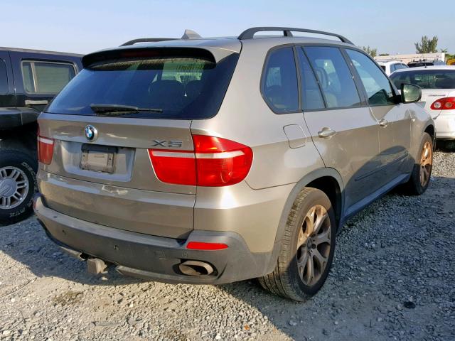 5UXFE83509L170452 - 2009 BMW X5 XDRIVE4 TAN photo 4