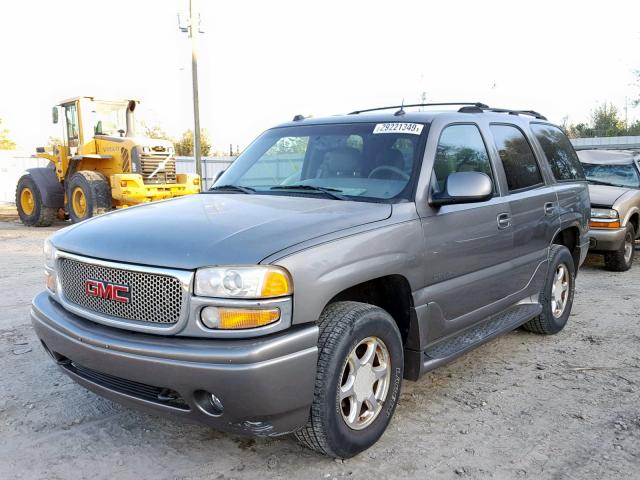 1GKEK63U95J220101 - 2005 GMC YUKON DENA GRAY photo 2