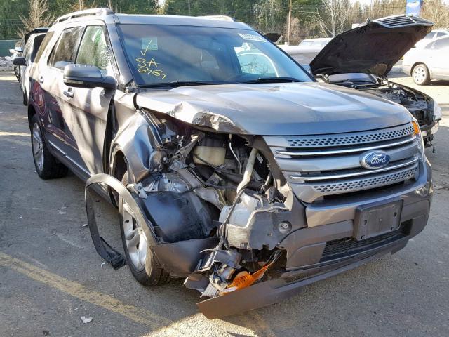 1FMHK8F82BGA15971 - 2011 FORD EXPLORER L GRAY photo 1