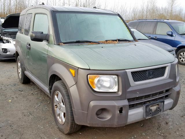 5J6YH28625L023456 - 2005 HONDA ELEMENT EX GREEN photo 1