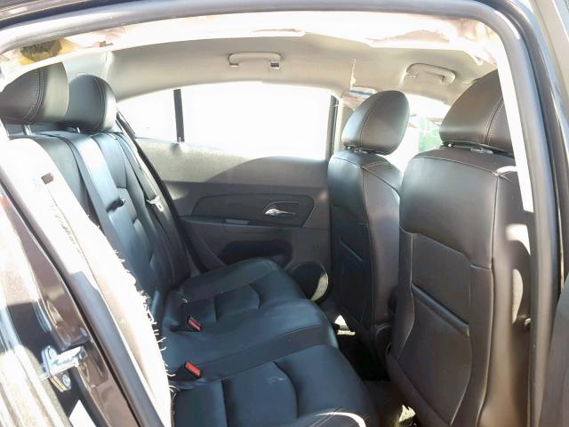 1G1PE5SB3F7236310 - 2015 CHEVROLET CRUZE LT BLACK photo 6