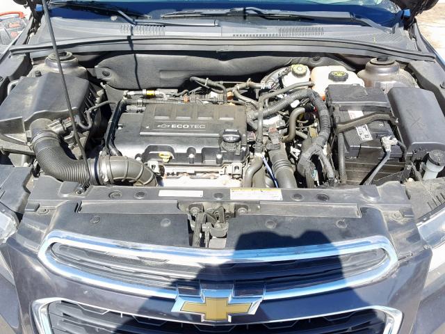 1G1PE5SB3F7236310 - 2015 CHEVROLET CRUZE LT BLACK photo 7