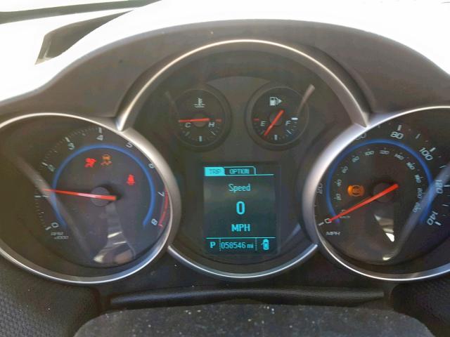 1G1PE5SB3F7236310 - 2015 CHEVROLET CRUZE LT BLACK photo 8