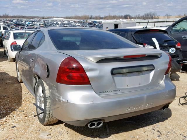 2G2WR554661220849 - 2006 PONTIAC GRAND PRIX BLACK photo 3
