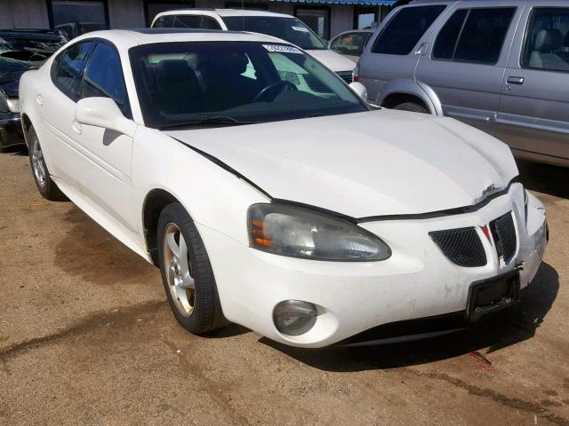 2G2WR524641360434 - 2004 PONTIAC GRAND PRIX WHITE photo 1