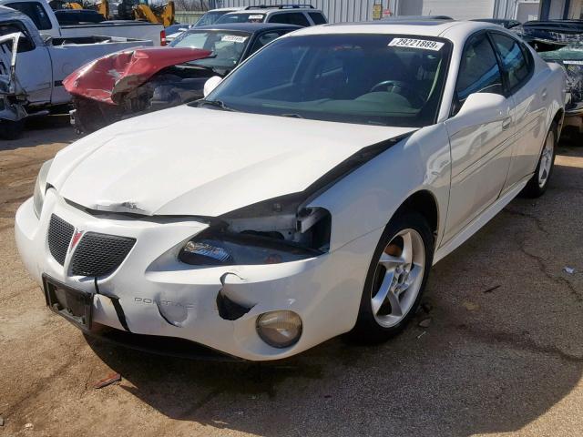 2G2WR524641360434 - 2004 PONTIAC GRAND PRIX WHITE photo 2