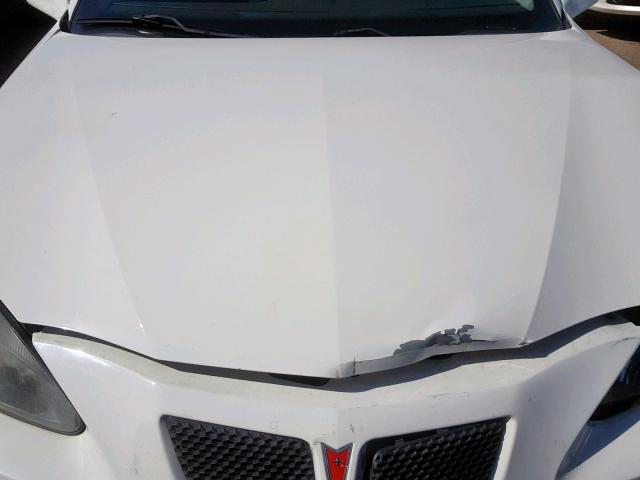 2G2WR524641360434 - 2004 PONTIAC GRAND PRIX WHITE photo 7
