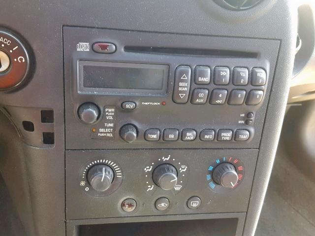 2G2WR524641360434 - 2004 PONTIAC GRAND PRIX WHITE photo 9