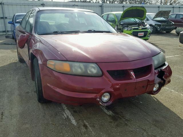 1G2HY54K734127141 - 2003 PONTIAC BONNEVILLE RED photo 1