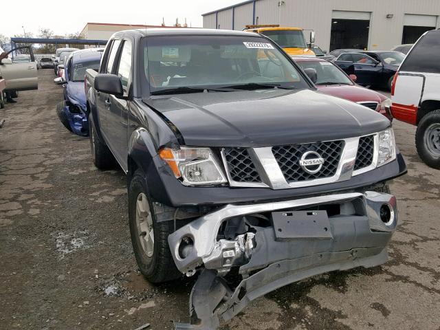 1N6AD07WX5C433038 - 2005 NISSAN FRONTIER C BLACK photo 1