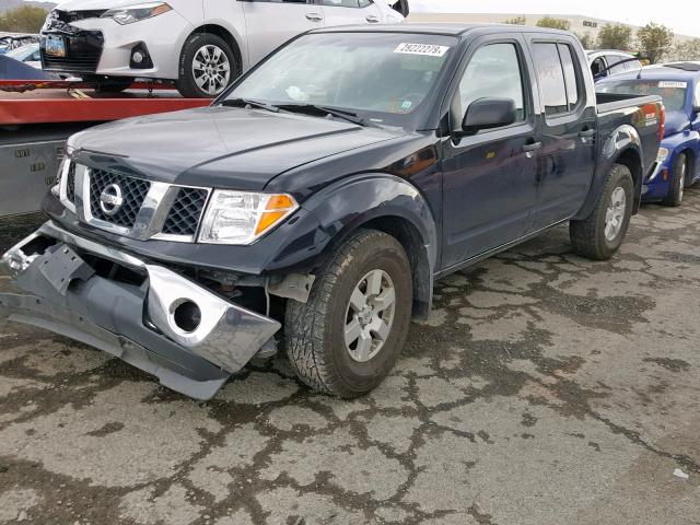 1N6AD07WX5C433038 - 2005 NISSAN FRONTIER C BLACK photo 2