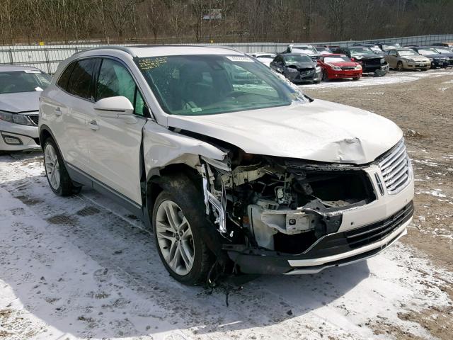 5LMTJ2AH4FUJ07380 - 2015 LINCOLN MKC WHITE photo 1