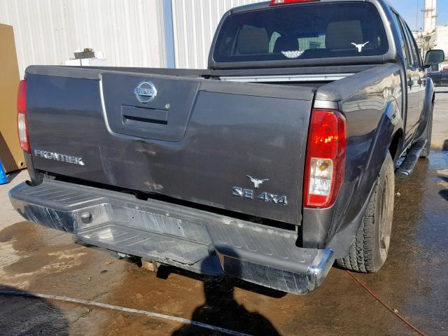 1N6AD09W47C461787 - 2007 NISSAN FRONTIER C GRAY photo 9