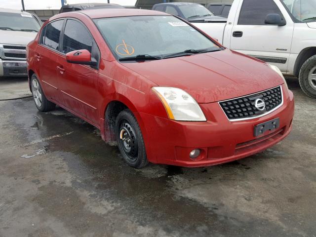 3N1AB61E89L667350 - 2009 NISSAN SENTRA 2.0 RED photo 1