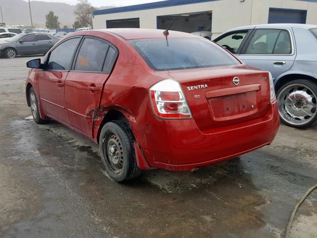 3N1AB61E89L667350 - 2009 NISSAN SENTRA 2.0 RED photo 3