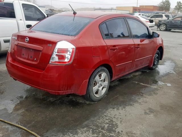 3N1AB61E89L667350 - 2009 NISSAN SENTRA 2.0 RED photo 4