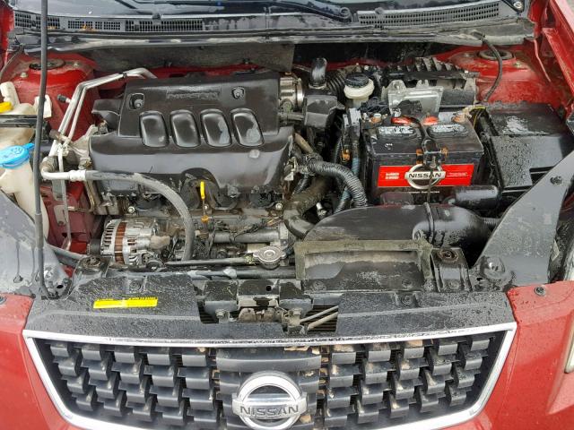 3N1AB61E89L667350 - 2009 NISSAN SENTRA 2.0 RED photo 7