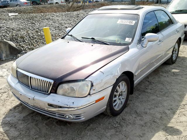 KMHFU45E54A284358 - 2004 HYUNDAI XG 350 SILVER photo 2