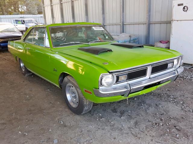 LH23G1R203921 - 1971 DODGE DART GREEN photo 1