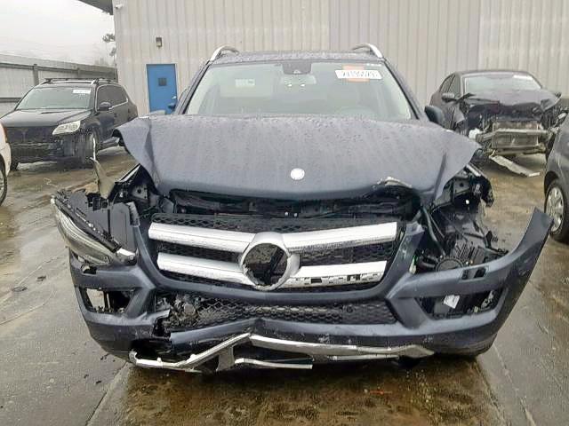 4JGDF7CE7DA184834 - 2013 MERCEDES-BENZ GL 450 4MA GRAY photo 7