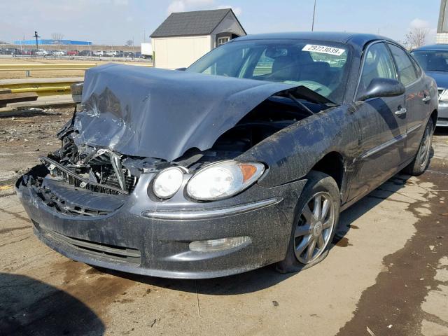 2G4WD582081201281 - 2008 BUICK LACROSSE C BLUE photo 2