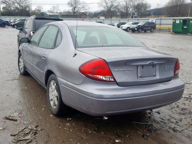 1FAFP56U76A157398 - 2006 FORD TAURUS SEL GRAY photo 3