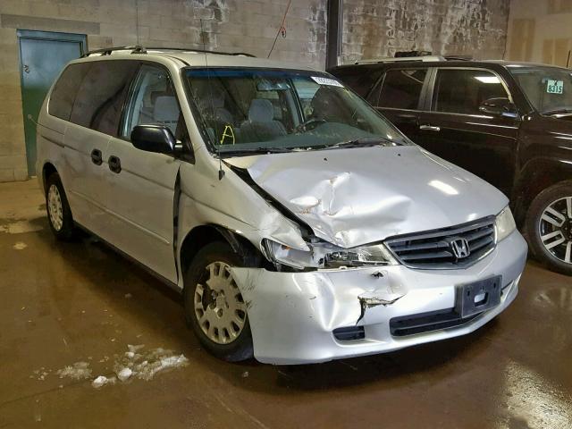 2HKRL18532H581018 - 2002 HONDA ODYSSEY LX SILVER photo 1