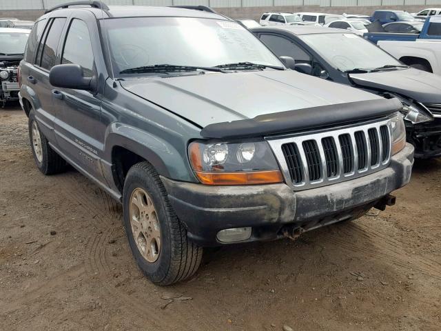 1J4GW38S22C160008 - 2002 JEEP GRAND CHER GRAY photo 1