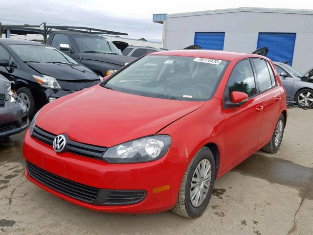 WVWDB7AJ1CW285353 - 2012 VOLKSWAGEN GOLF 红色 照片 2