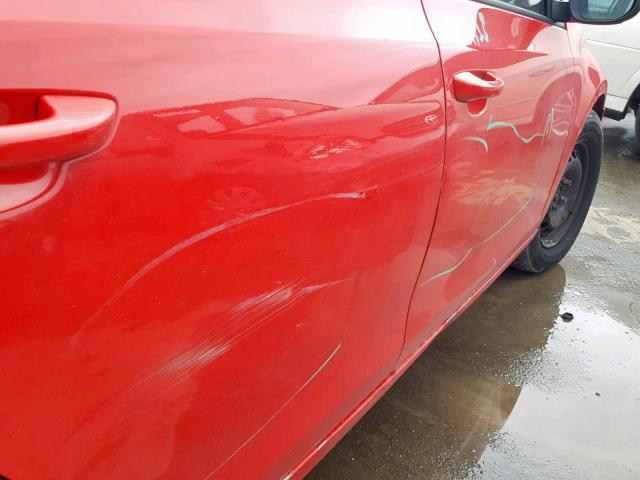 WVWDB7AJ1CW285353 - 2012 VOLKSWAGEN GOLF 红色 照片 9