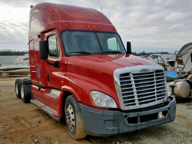 1FUJGLDR29LAH4887 - 2009 FREIGHTLINER CASCADIA 1 RED photo 1