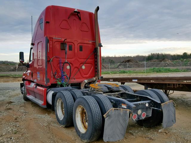 1FUJGLDR29LAH4887 - 2009 FREIGHTLINER CASCADIA 1 RED photo 3