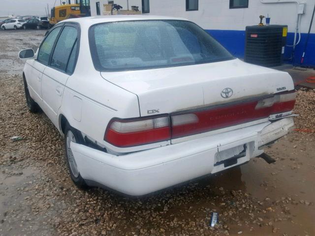 1NXBB02E9VZ593526 - 1997 TOYOTA COROLLA DX WHITE photo 3