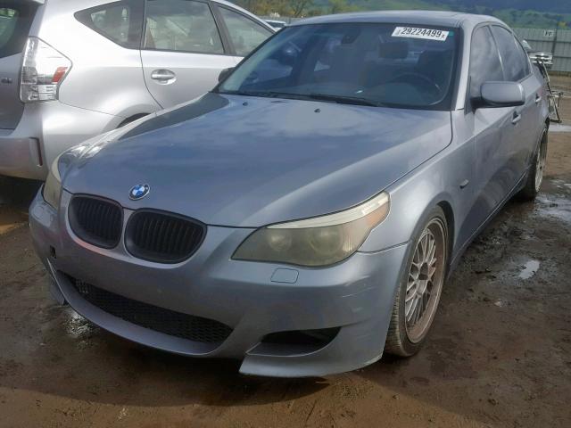 WBANA53554B853492 - 2004 BMW 525 I GRAY photo 2