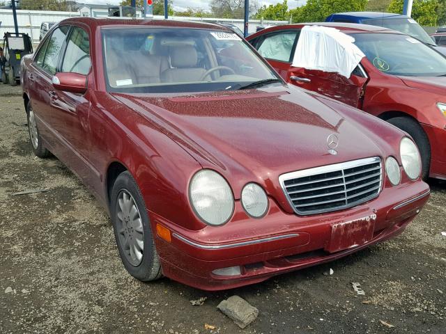 WDBJF65J51B307465 - 2001 MERCEDES-BENZ E 320 RED photo 1