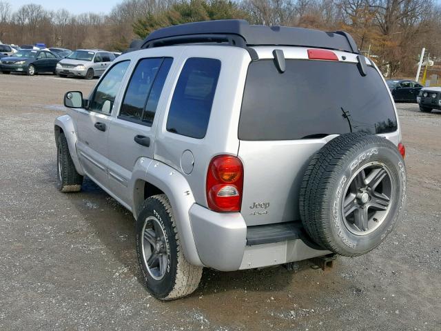 1J4GL38K63W701652 - 2003 JEEP LIBERTY RE SILVER photo 3