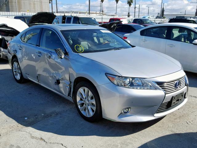 JTHBW1GG6F2079167 - 2015 LEXUS ES 300H SILVER photo 1