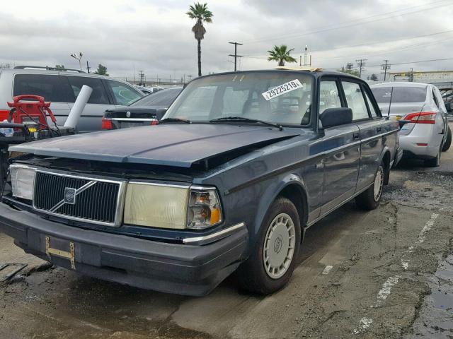 YV1AS8811N1474013 - 1992 VOLVO 240 BASE GREEN photo 2