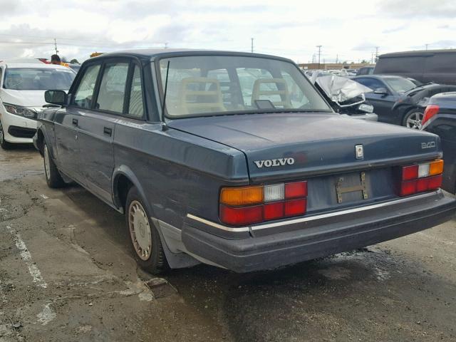 YV1AS8811N1474013 - 1992 VOLVO 240 BASE GREEN photo 3