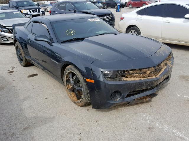 2G1FA1E33D9183222 - 2013 CHEVROLET CAMARO LS CHARCOAL photo 1