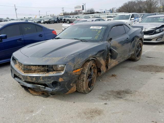 2G1FA1E33D9183222 - 2013 CHEVROLET CAMARO LS CHARCOAL photo 9