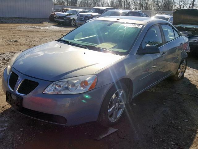 1G2ZH58N974125972 - 2007 PONTIAC G6 GT BLUE photo 2