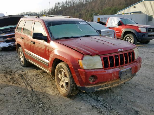 1J4GR48K36C315684 - 2006 JEEP GRAND CHER RED photo 1