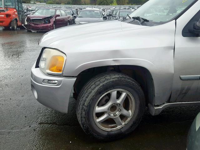 1GKDS13SX72214026 - 2007 GMC ENVOY SILVER photo 9